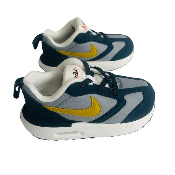 Nike Air Max Size 7C Dawn TD 'Particle Grey Dark Citron' Shoes DC9319-003 - Picture 1 of 6